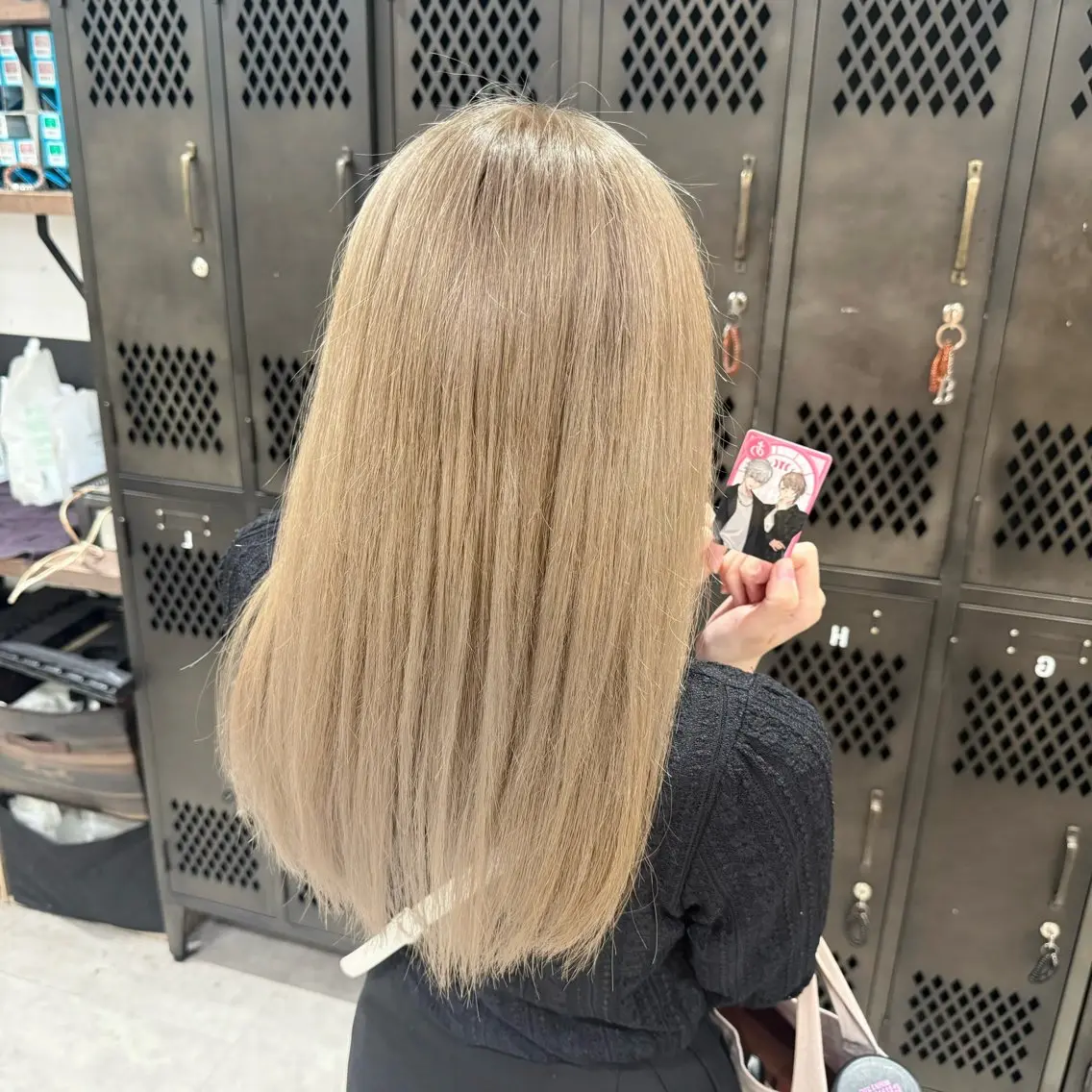 ロング ヘアカラー トリートメント ルナ🫐縮毛矯正 🫐髪質改善のヘアスタイル