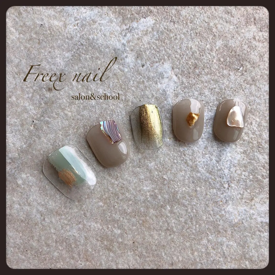 ネイル ニュアンスネイル freex nail /ニュアンス/個性派のネイルデザイン