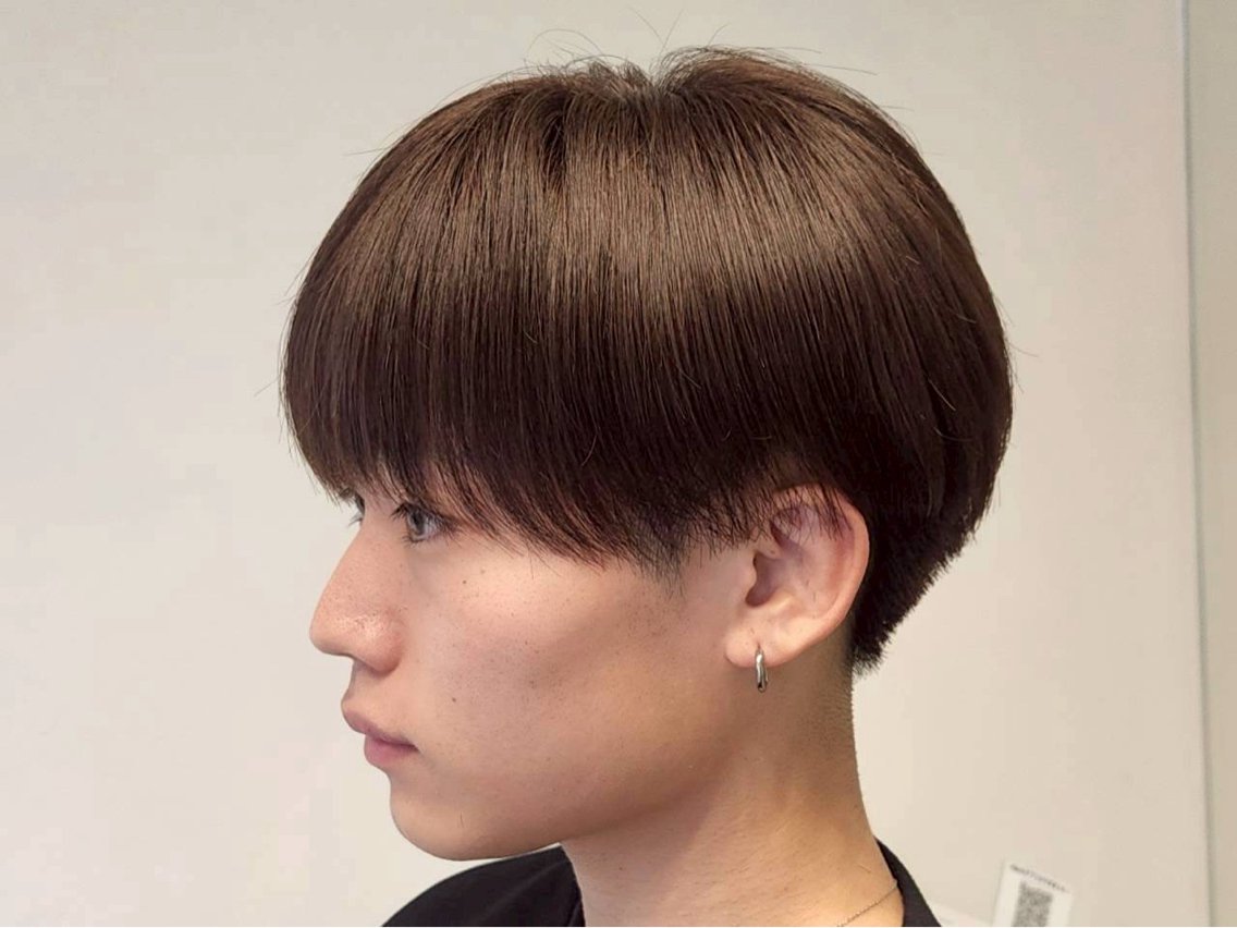 カラー メンズ 小笠原 栞菜のヘアスタイル
