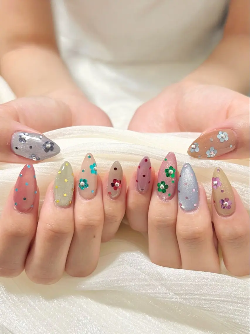 ネイル ハンドネイル Hazel💎 Azusaのネイルデザイン
