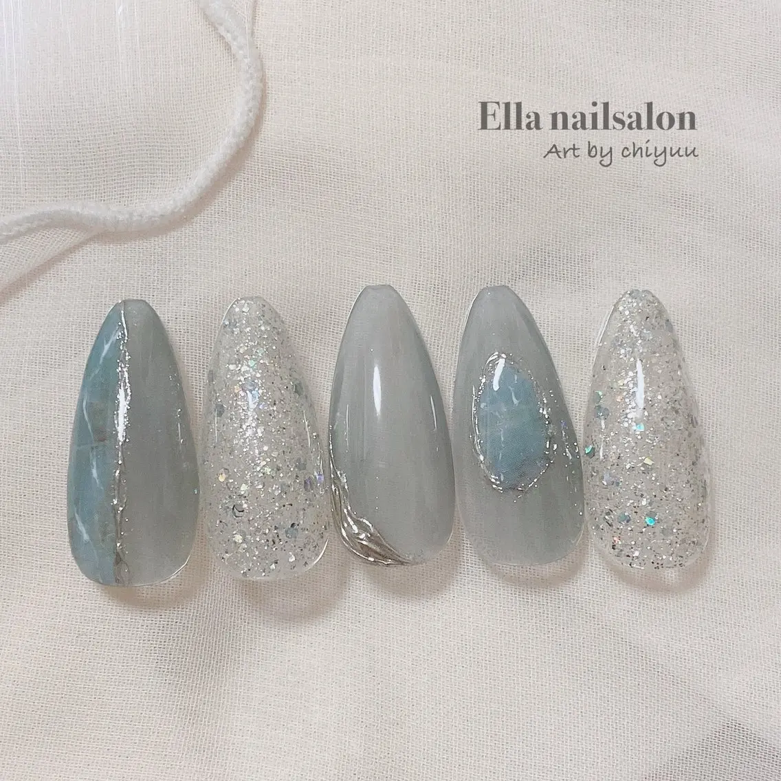 ネイル ハンドネイル Ella nail ちゆうのネイルデザイン