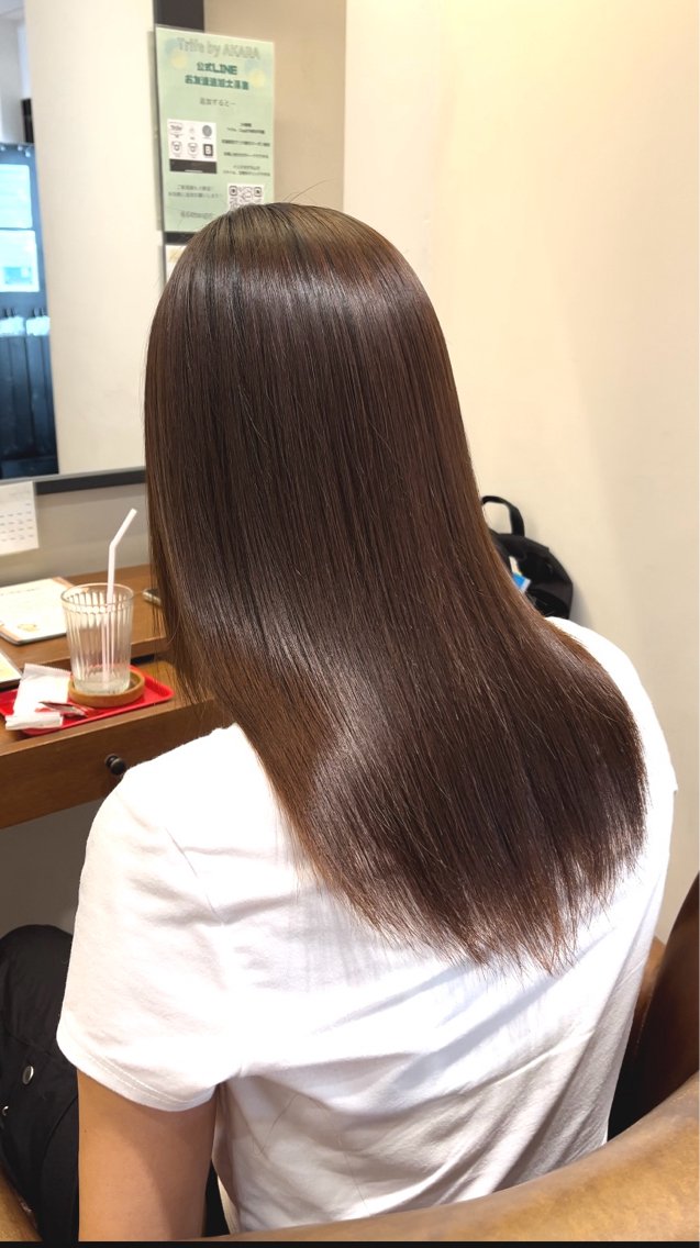 セミロング 佐藤 宰 OZ桑野店のヘアスタイル