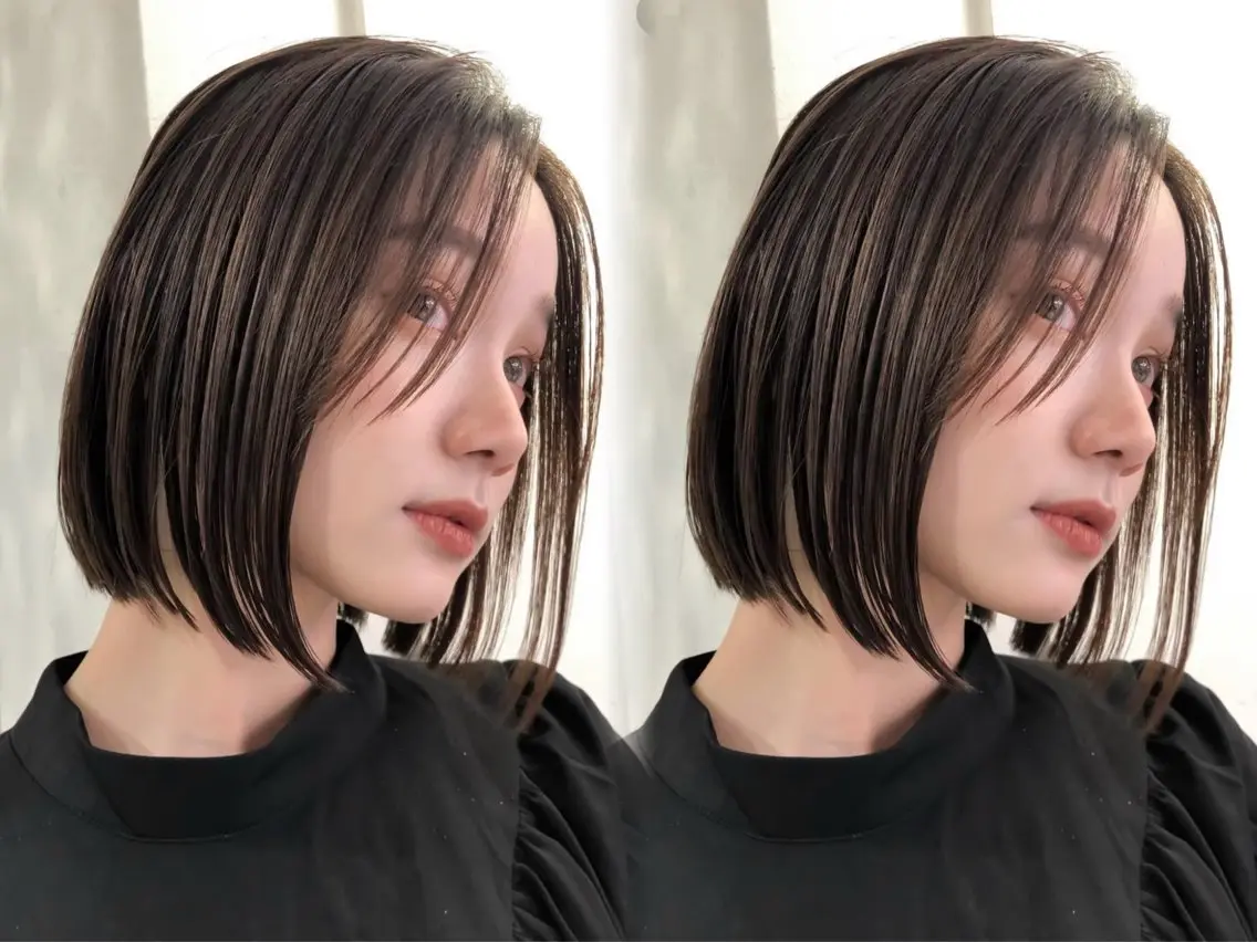 【洒落感抜群🌟】ボブカット✂️+内部補修トリートメント🫧の写真