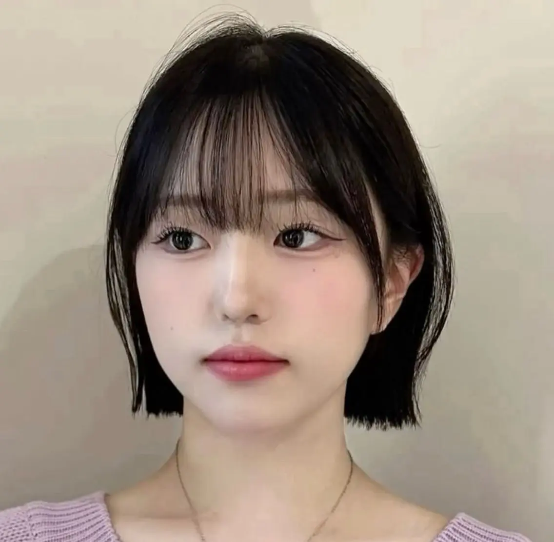 ショート カラー 🫧ロングレイヤー 韓国透明感カラー🫧のヘアスタイル