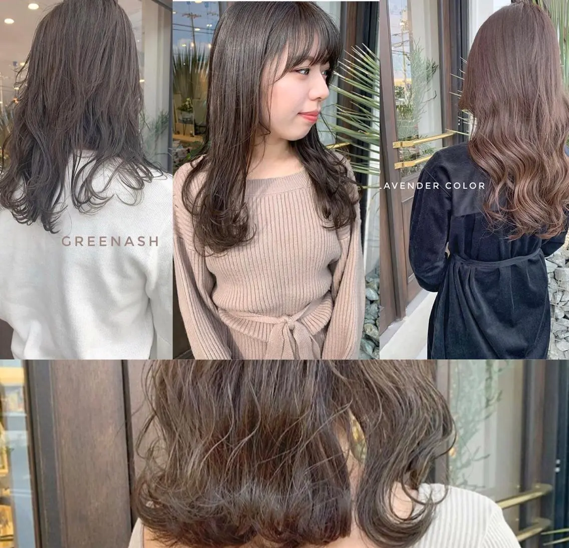 カラー glad hairのヘアスタイル