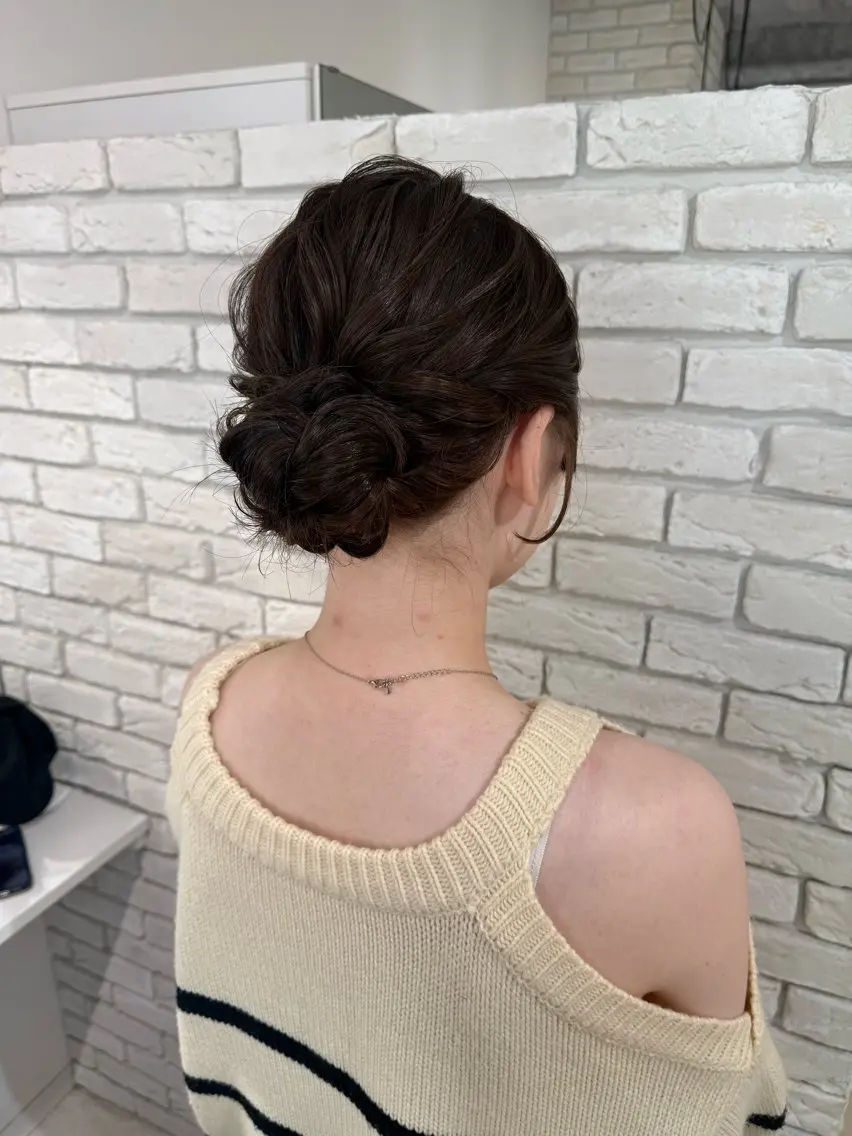 ミディアム ヘアセット MIREI / モデル様募集中🎀のヘアスタイル