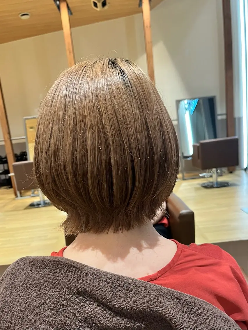 ショート ショートヘア カット トリートメント 渡邉 奈美のヘアスタイル
