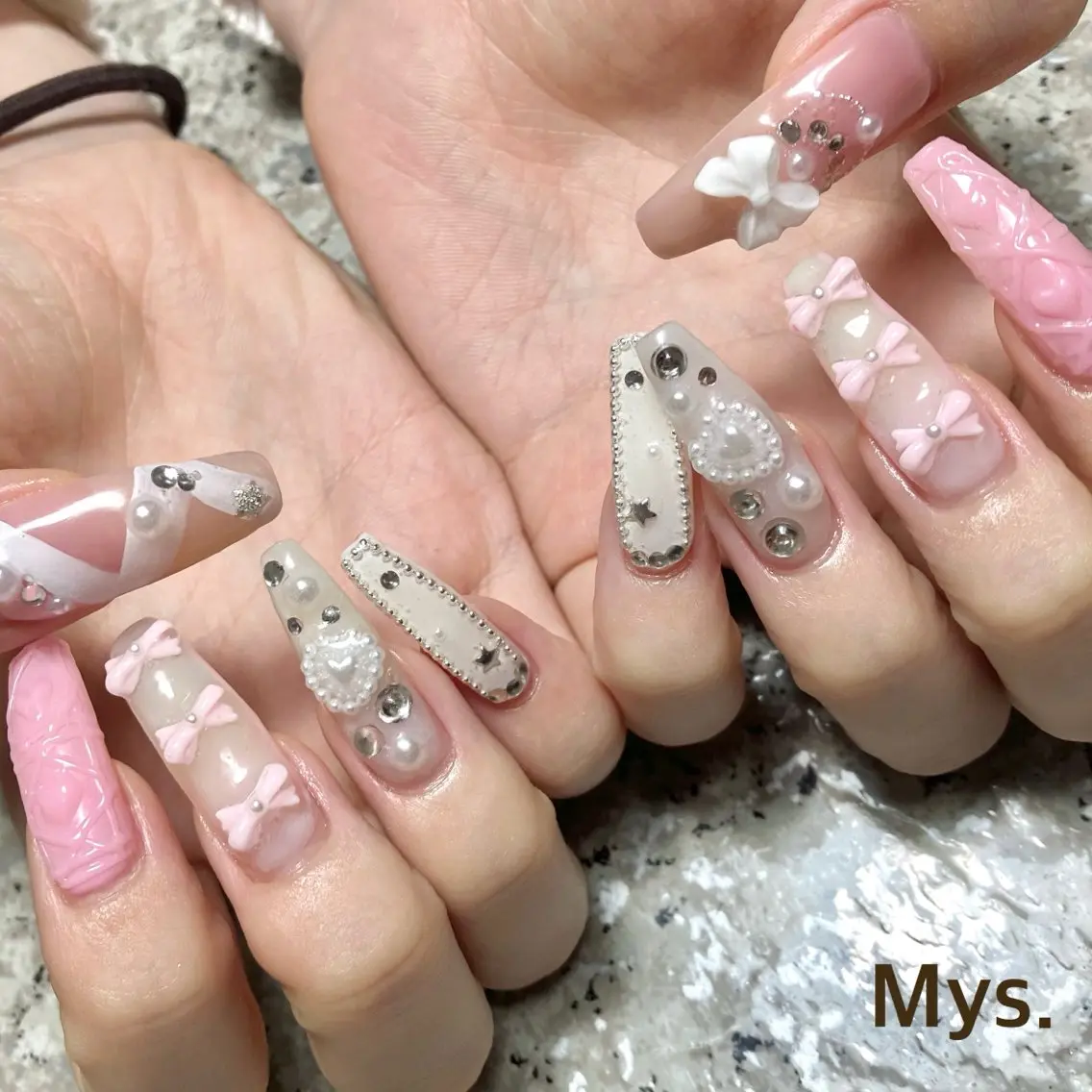 ネイル ハンドネイル Mys. 三上紗紀のネイルデザイン