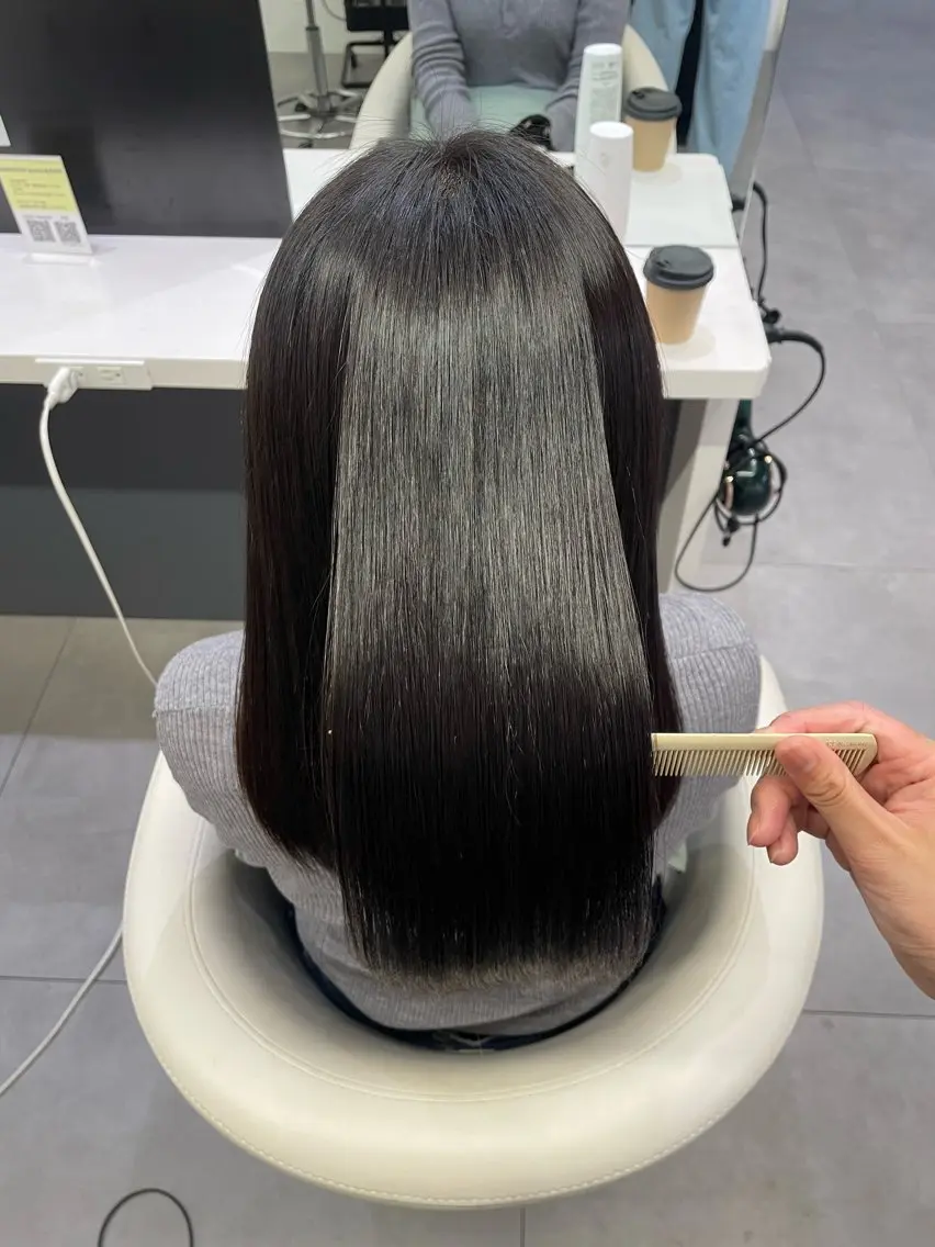 パーマ 縮毛矯正 カラーモデル募集/ 森本明花のヘアスタイル