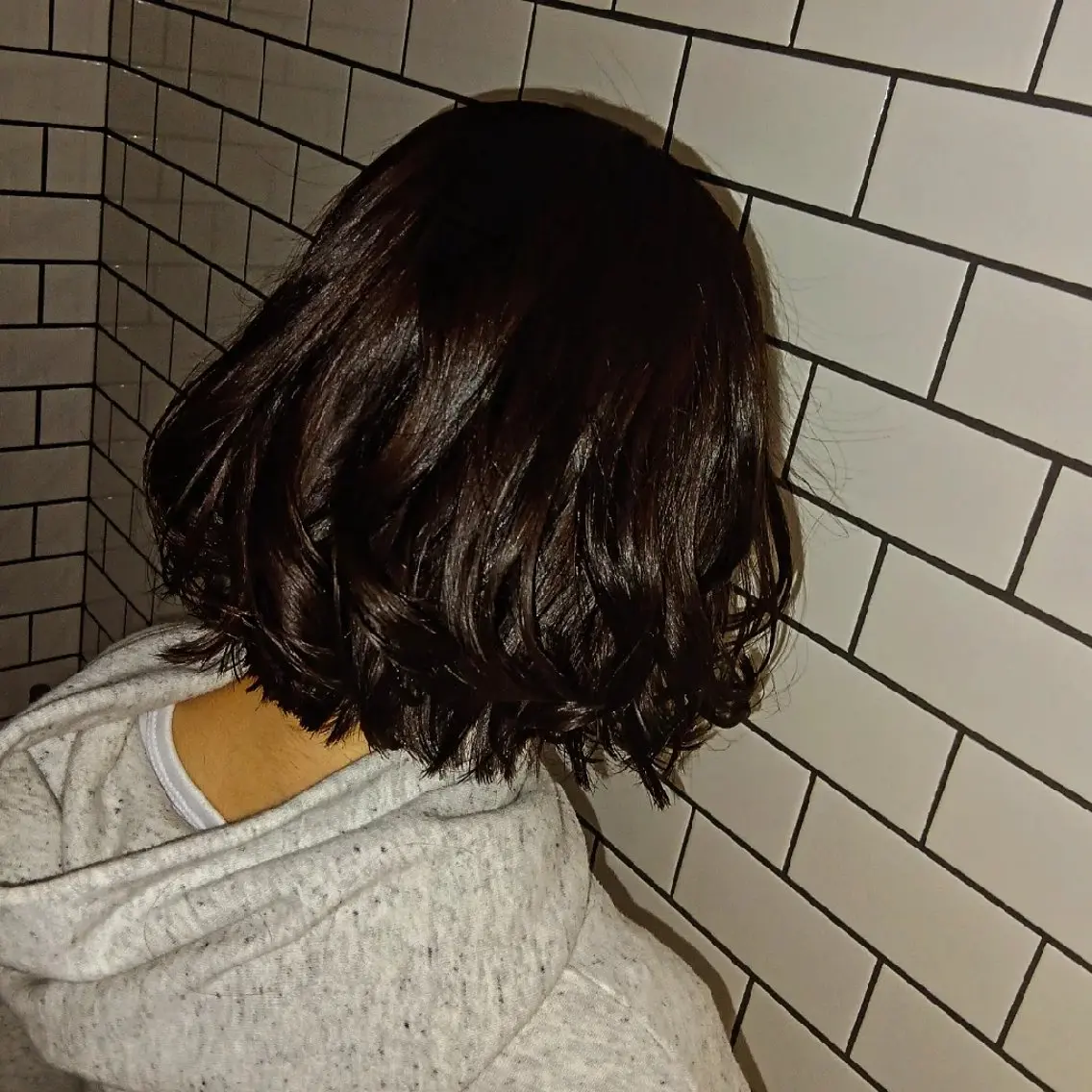 カラー ミディアム ブラウンカラー チョコレートブラウン ヘアカラー トリートメント セナ✨ ブリーチカラーのヘアスタイル