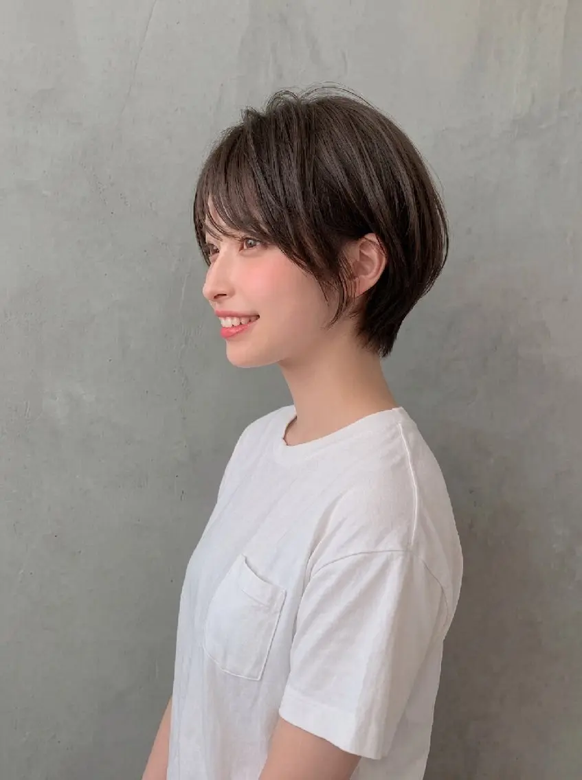 ショート限定!!カット+カラー+クイックトリートメントの写真