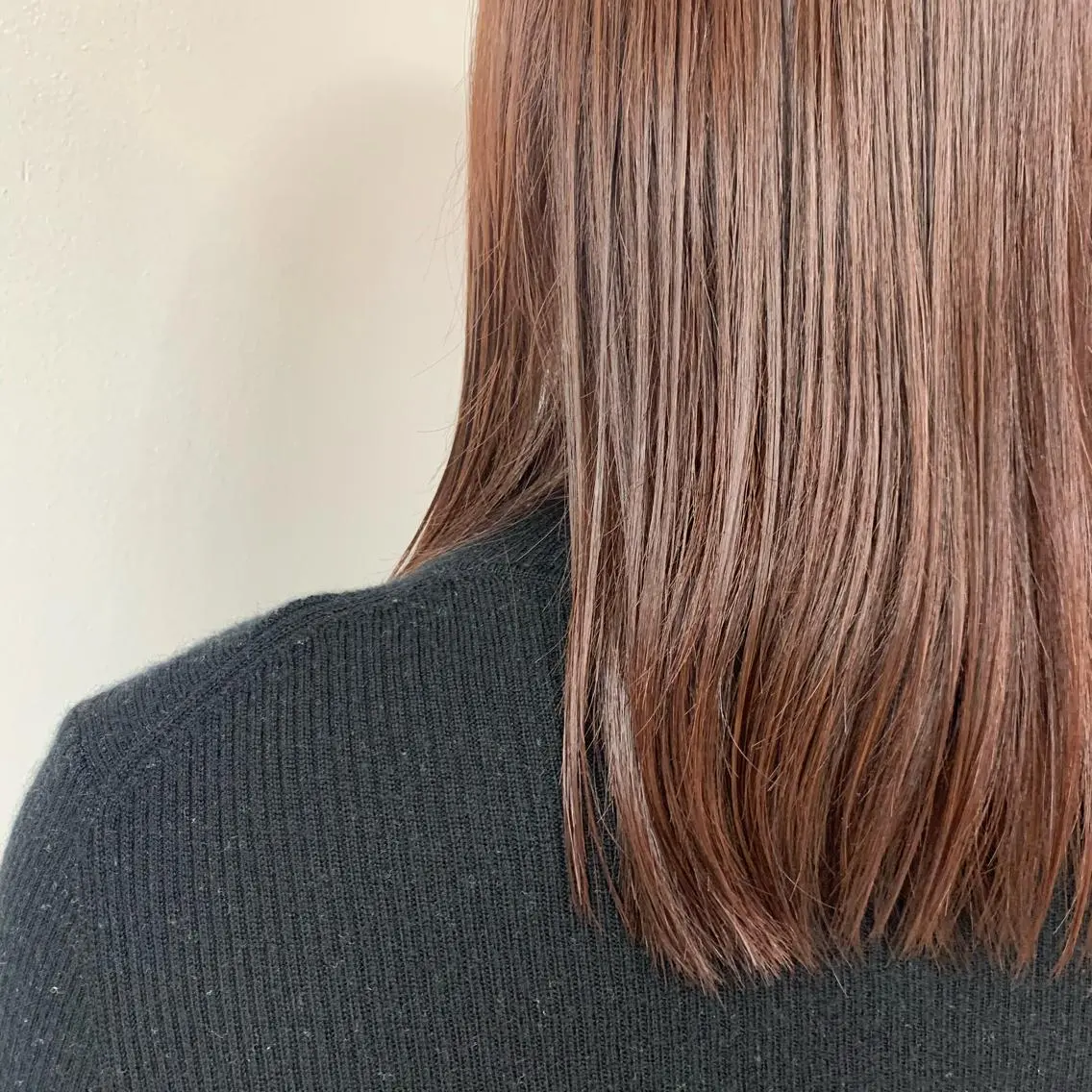 ロング カラー ベージュカラー オレンジ オレンジベージュ BASSA ANNEX店のヘアスタイル