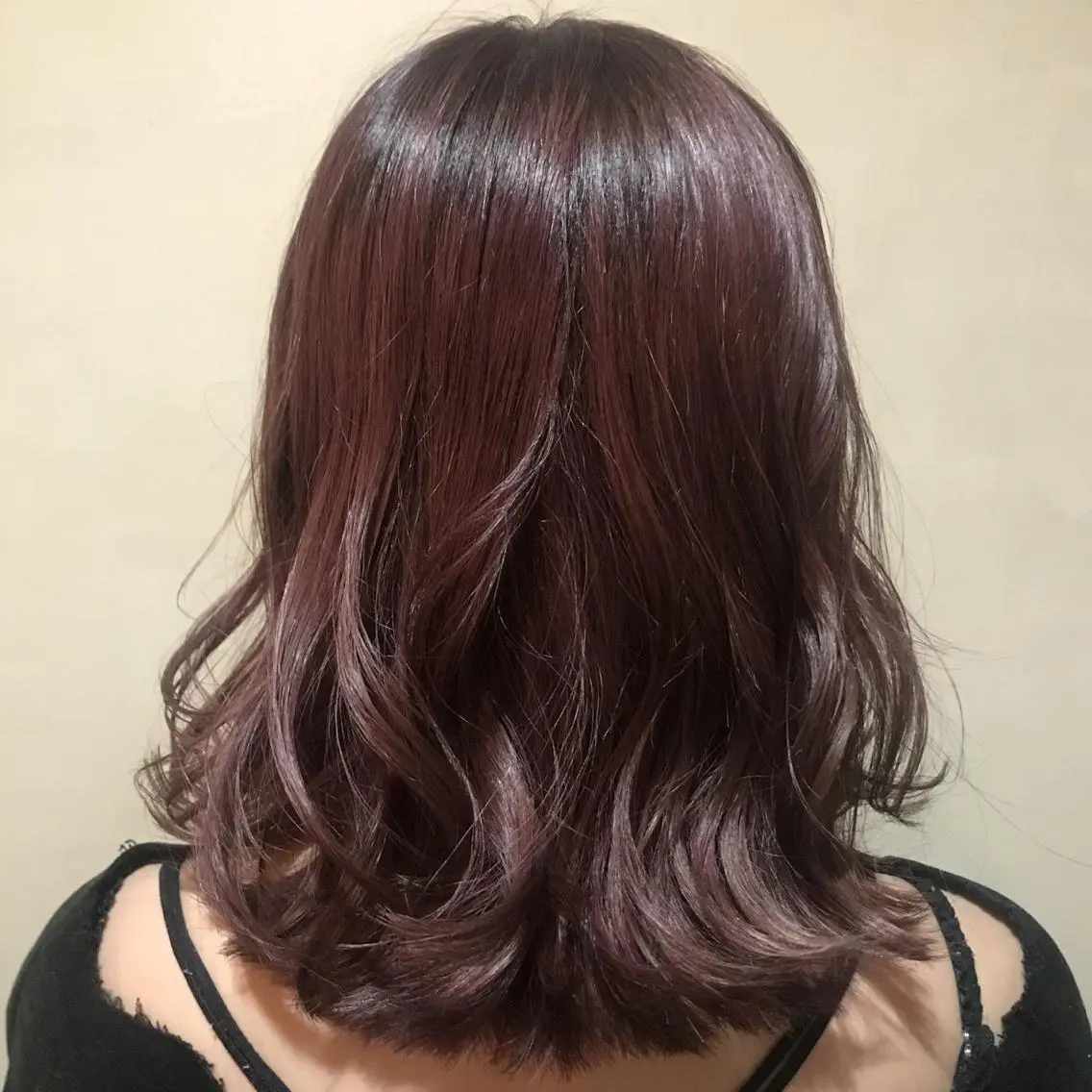 ミディアム カラー ヘアアレンジ ヘアカラー トリートメント 山崎 澪 レイヤーカット/大宮のヘアスタイル