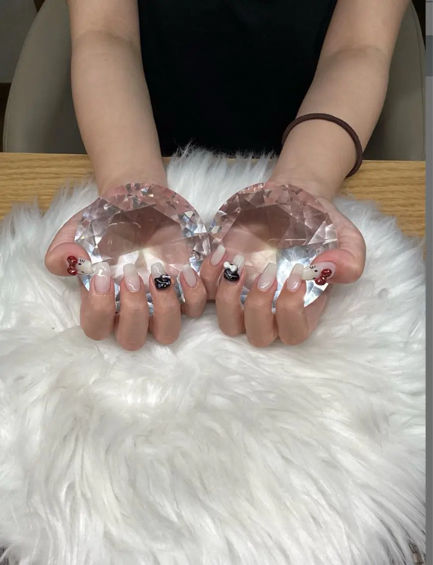 ネイル フラッシュネイル マグネットネイル ワンカラーネイル ハンドネイル NailSalon Bijouのネイルデザイン