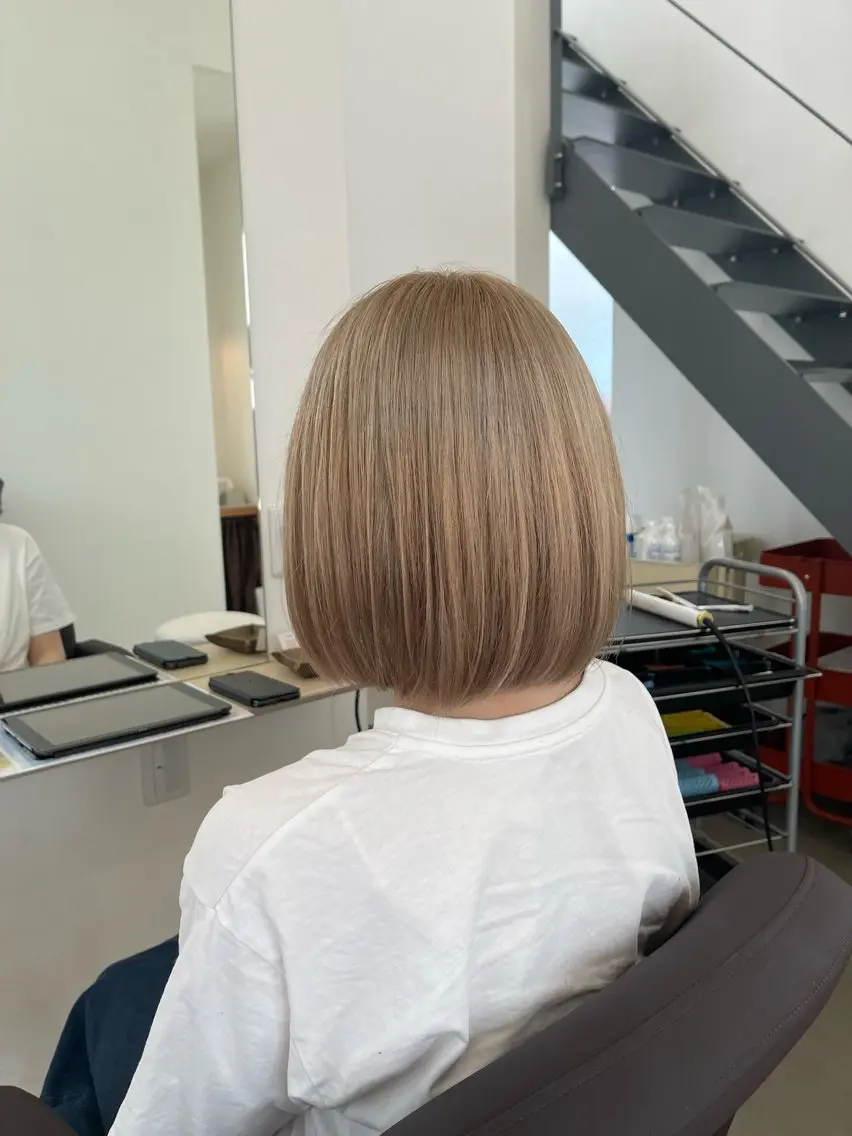 カット+ダブルカラー+5stepトリートメントの写真