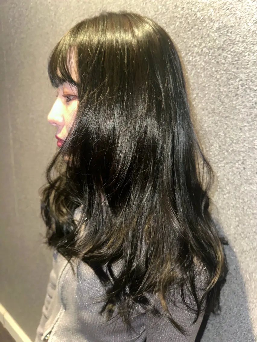 ロング カラー ベージュカラー ブリーチ 透明感カラー グレージュ 韓国風カラー ヘアカラー yuki/ブリーチ/ JILLSTUDIOのヘアスタイル