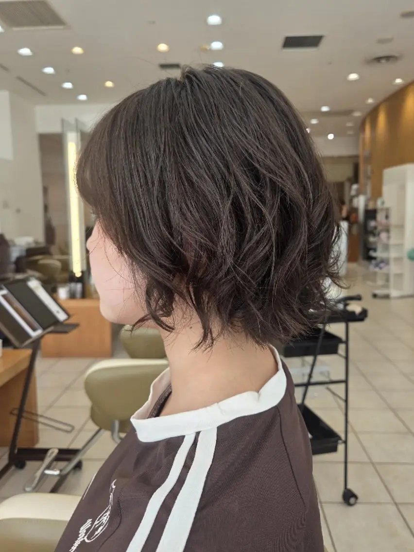 ✂︎カット+シャンプー+パーマ+ブ ローの写真