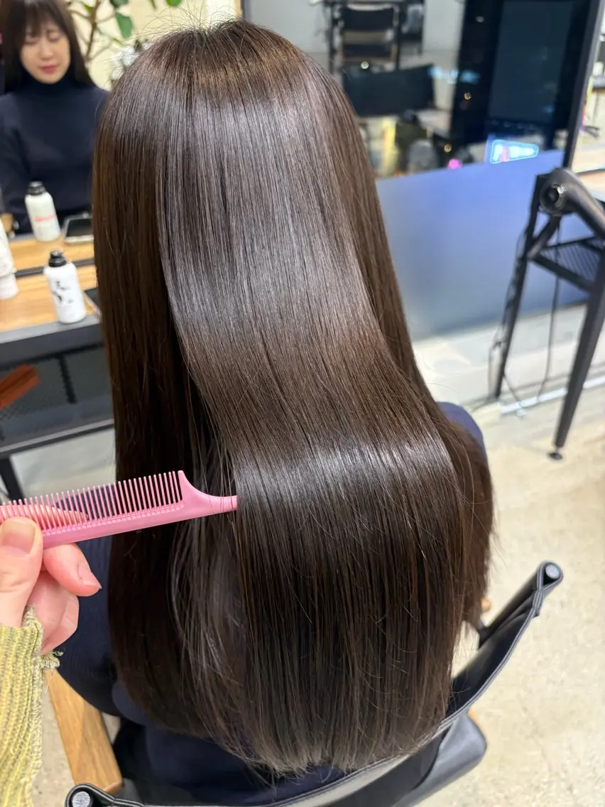 ロング トリートメント ヘッドスパ sae /似合せカラー🫧のヘアスタイル