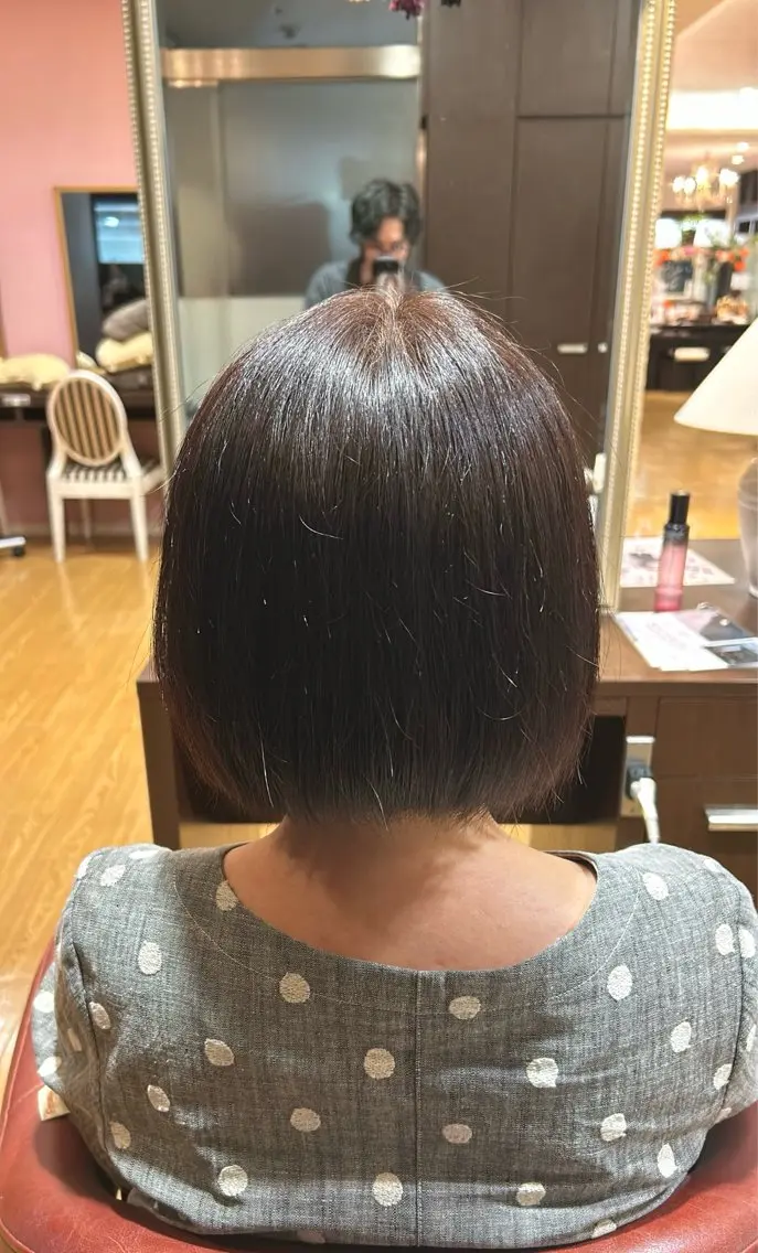 カラー Lenahc かめのヘアスタイル