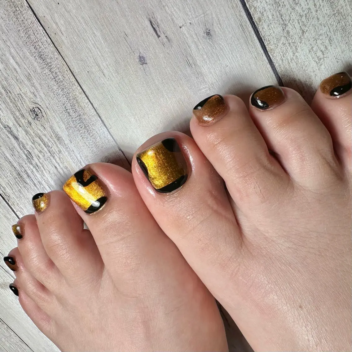 ネイル フットネイル マグネットネイル nail salon 凪のネイルデザイン