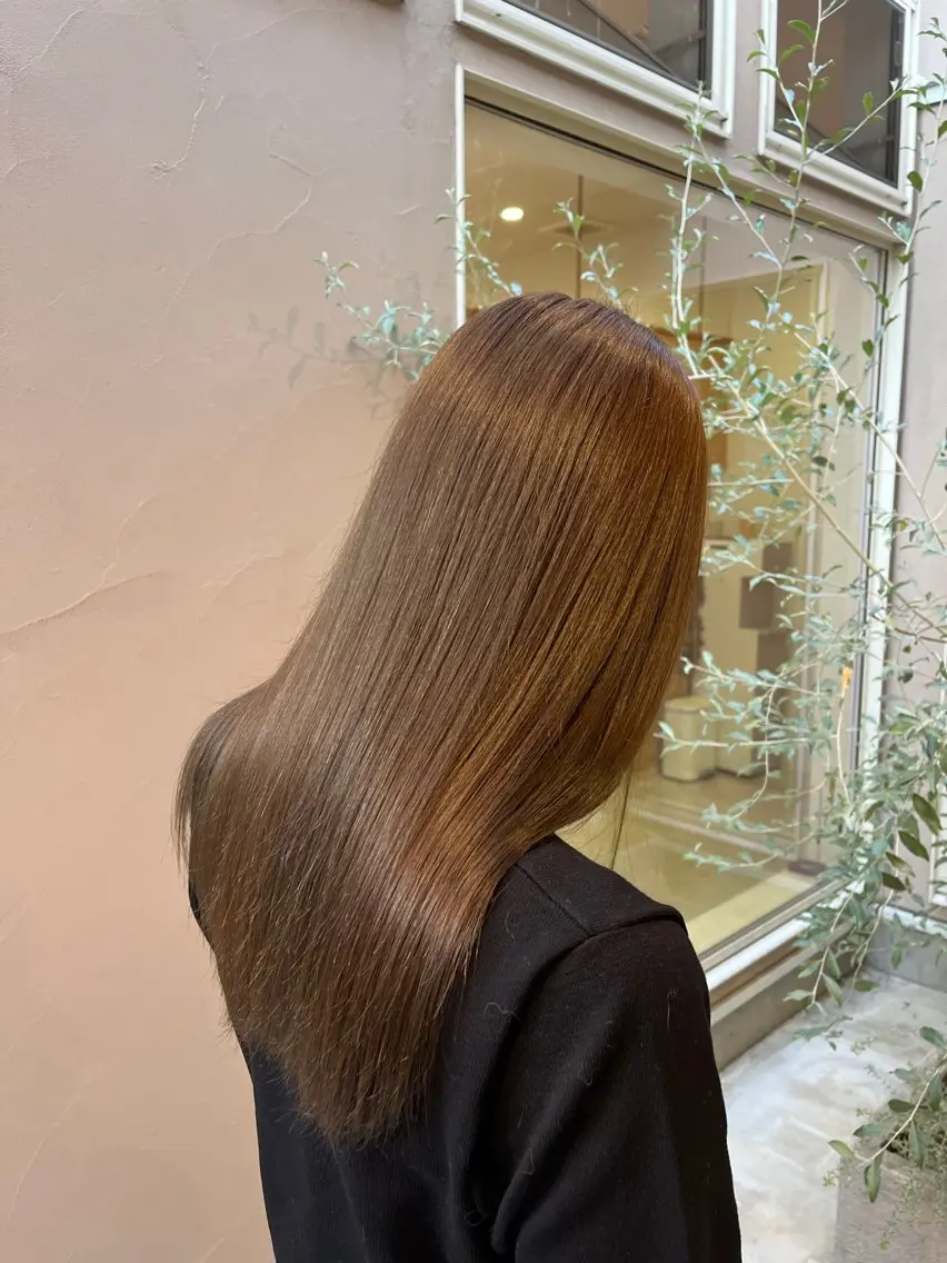 ロング カラー 櫻井 莉子のヘアスタイル