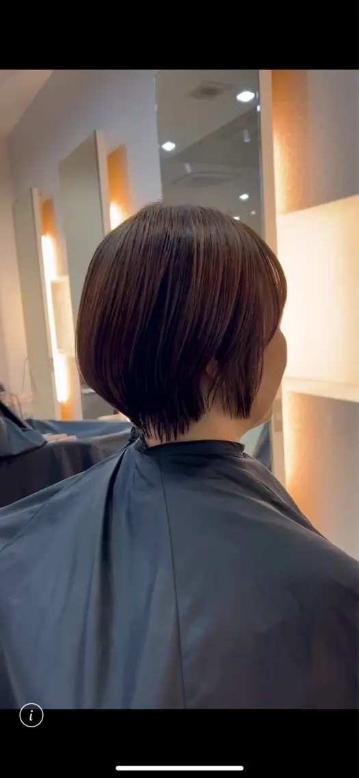 ショート ショートヘア Tidehair茨木 Riruのヘアスタイル