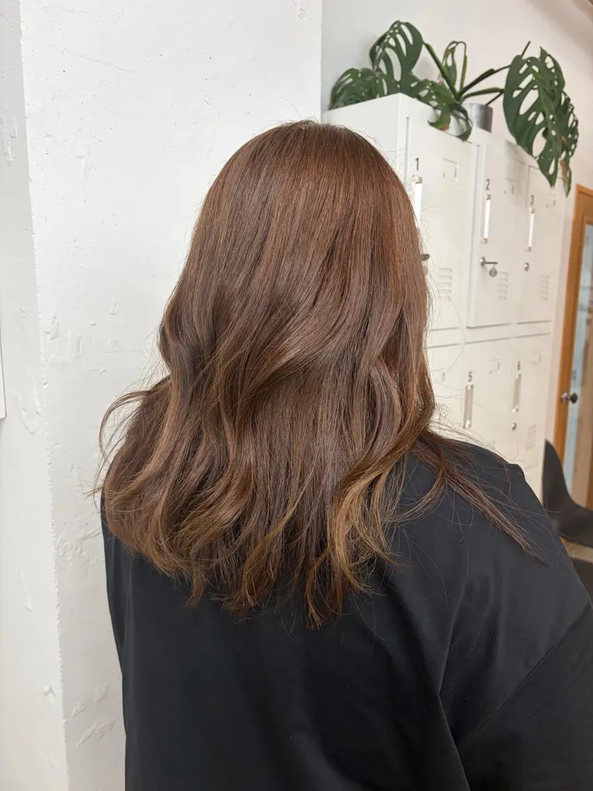 ロング ヘアカラー かすみ/名駅徒歩5分 /カットモデルのヘアスタイル