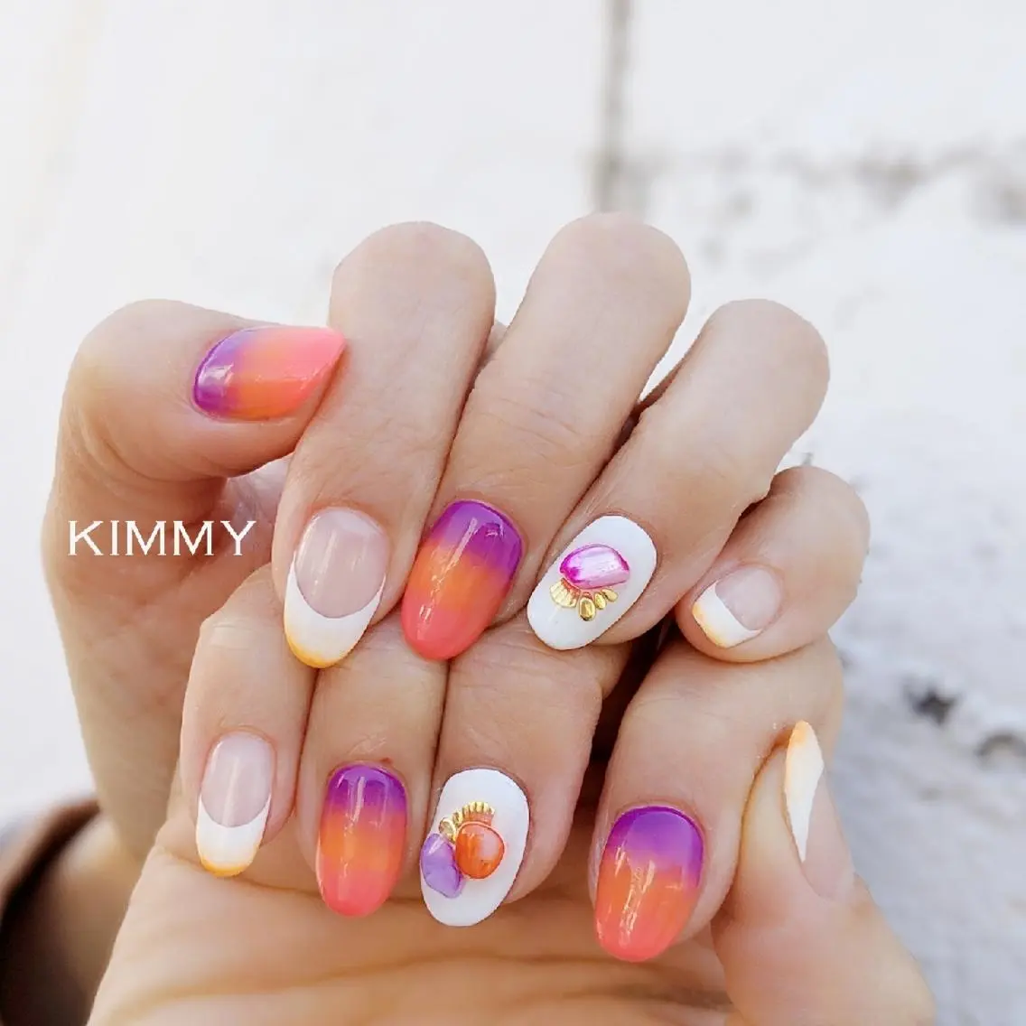 ネイル ハンドネイル kimmy nailsのネイルデザイン