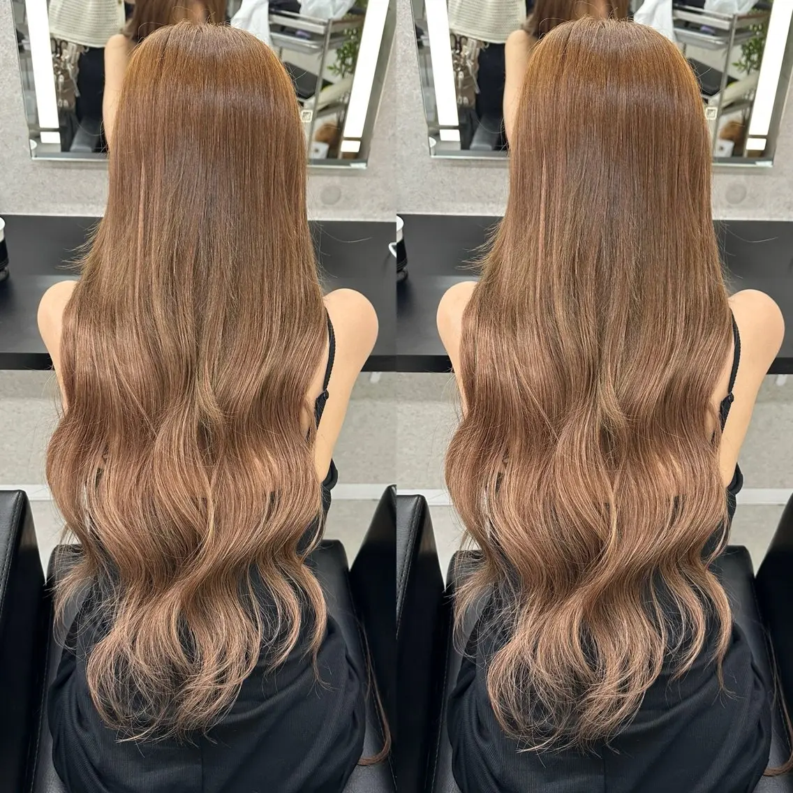ロング カラー ブリーチ ブリーチなしカラー カット ヘアカラー トリートメント PSY【サイ】池袋 KYOKAのヘアスタイル