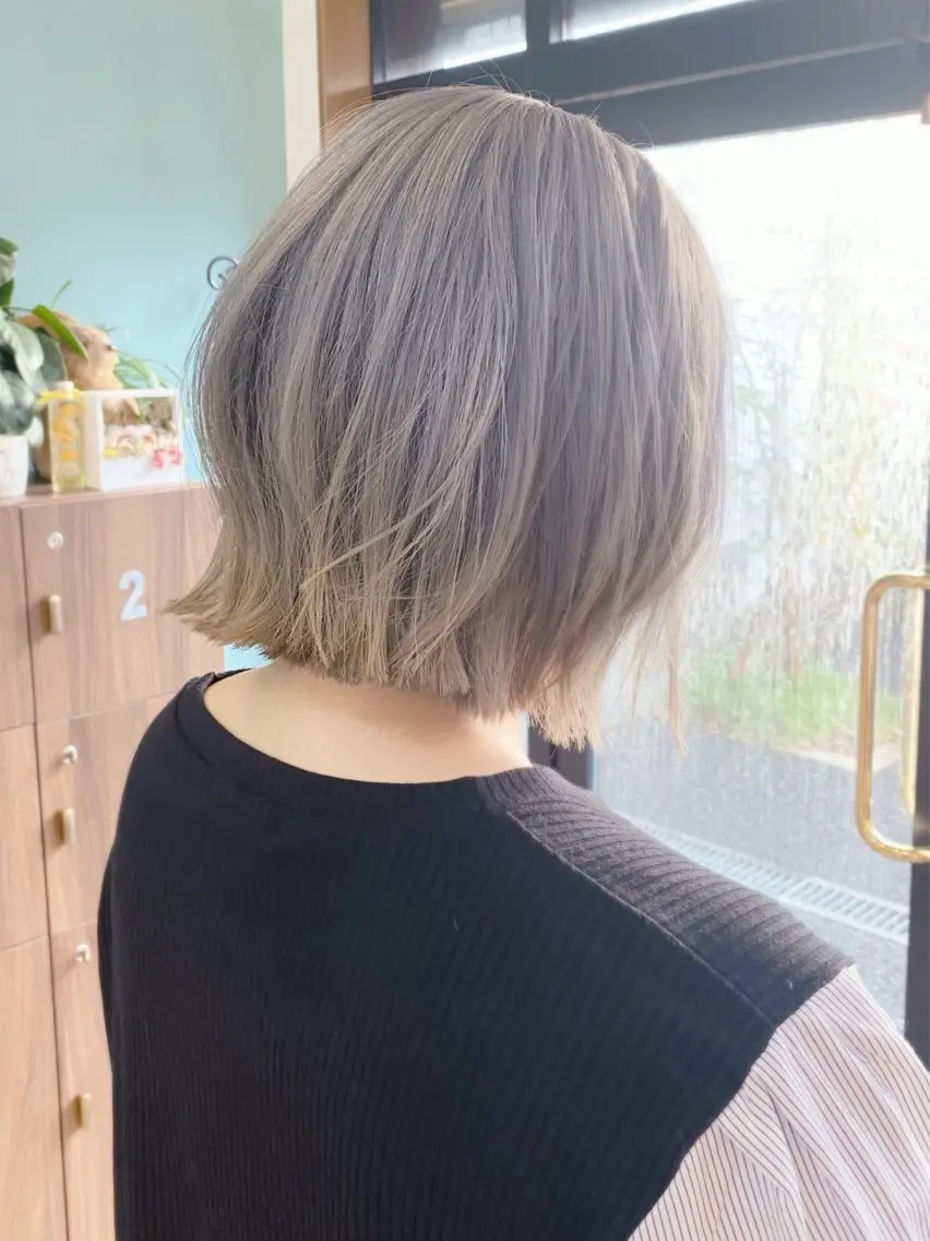 ショート カラー ブリーチ ケアブリーチ ダブルカラー ハイライトカラー イルミナカラー ✂️ショート・ ショートボブ特化✂️のヘアスタイル