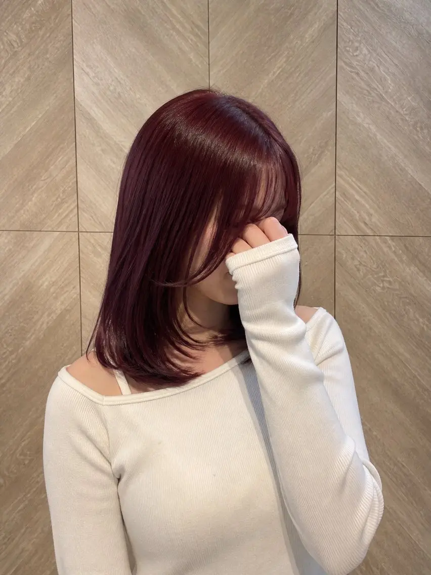 ミディアム カラー 和田 直也のヘアスタイル