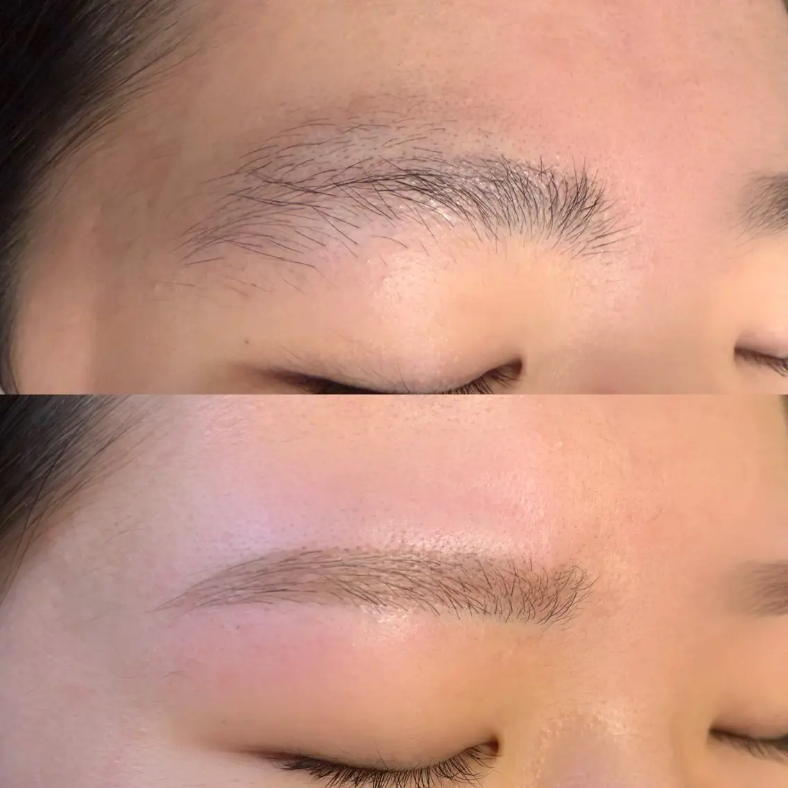 アイブロウ ワックス脱毛 眉カット La mue. /のマツエク・マツパデザイン