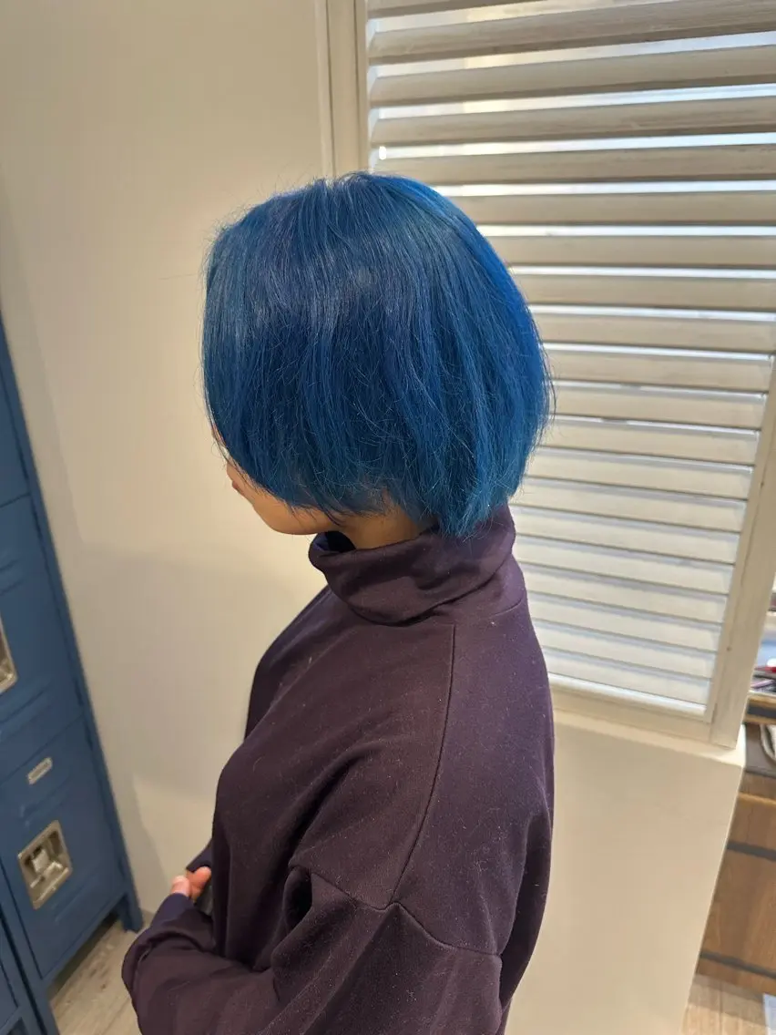 ショート ヘアカラー 下島 優人のヘアスタイル