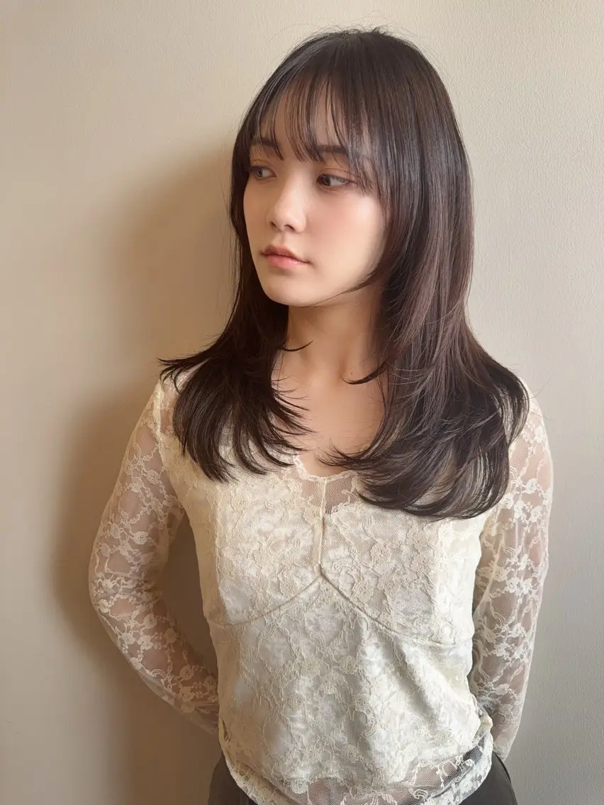 ロング 💛🤍U too e’s /店長🧸のヘアスタイル