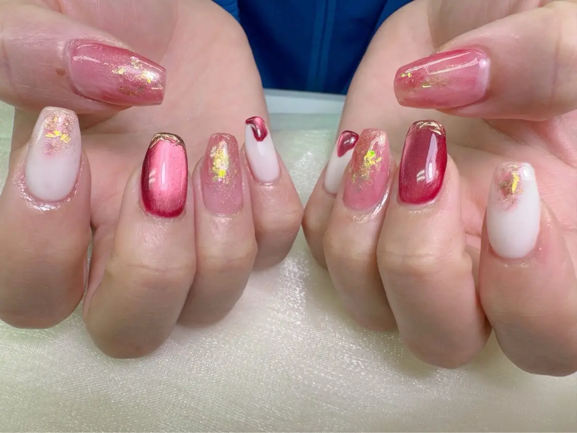 ネイル lucky nail 歌舞伎町のネイルデザイン