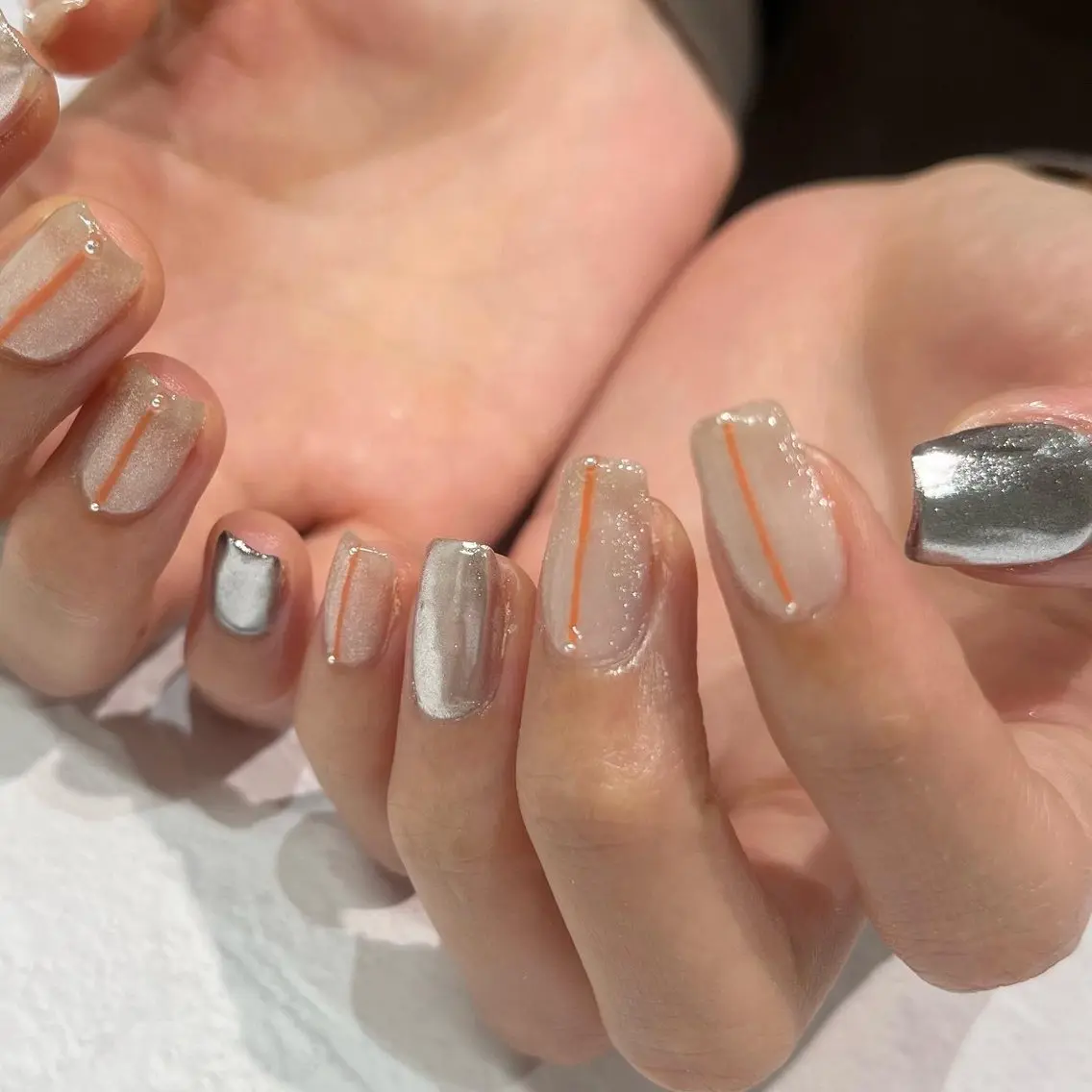 ネイル soa.Aika 自爪育成のネイルデザイン