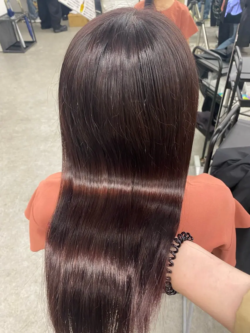 ロング Ma2Ri /ゆるふわ暖色カラーのヘアスタイル