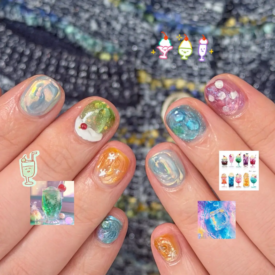 ネイル ハンドネイル 🎀フェイ フェイ🫧💗のネイルデザイン