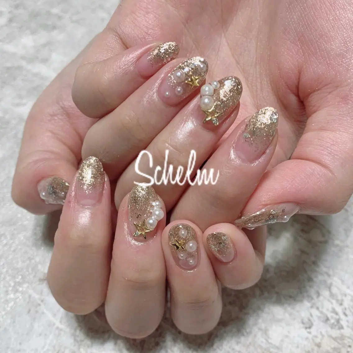 【hand】オフケア込み☆アート4本コース(再来様¥6100)の写真