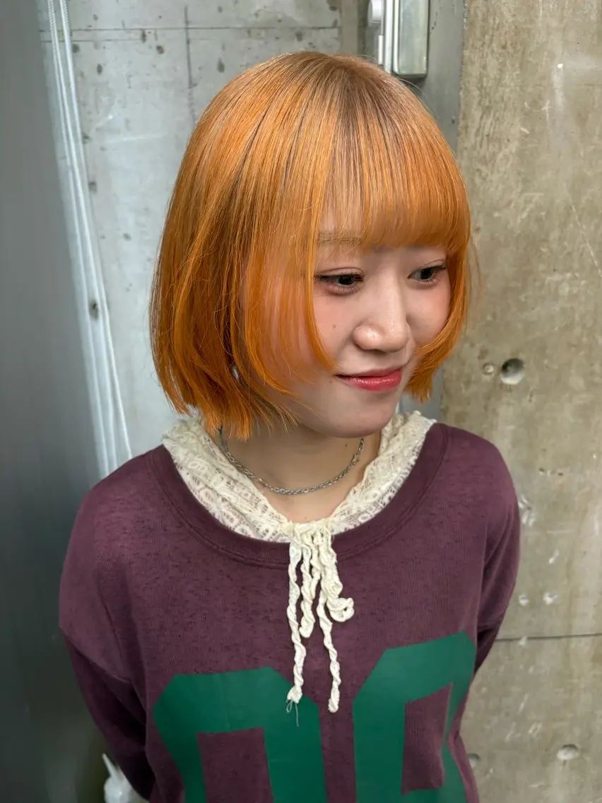 ショート ヘアカラー 山下 夏季のヘアスタイル