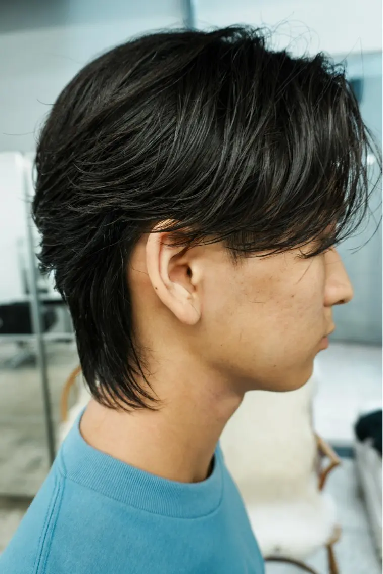 パーマ メンズ メンズヘア Hikaruのヘアスタイル