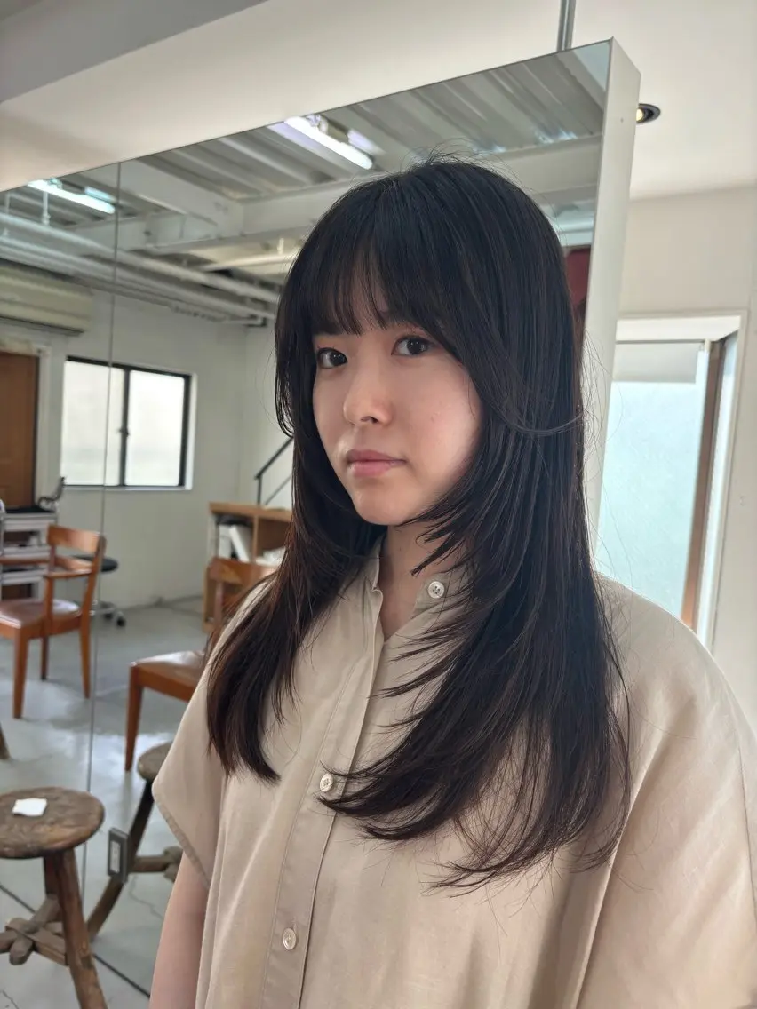 【4月新生活限定】小顔カット¥6,600→¥5,200の写真