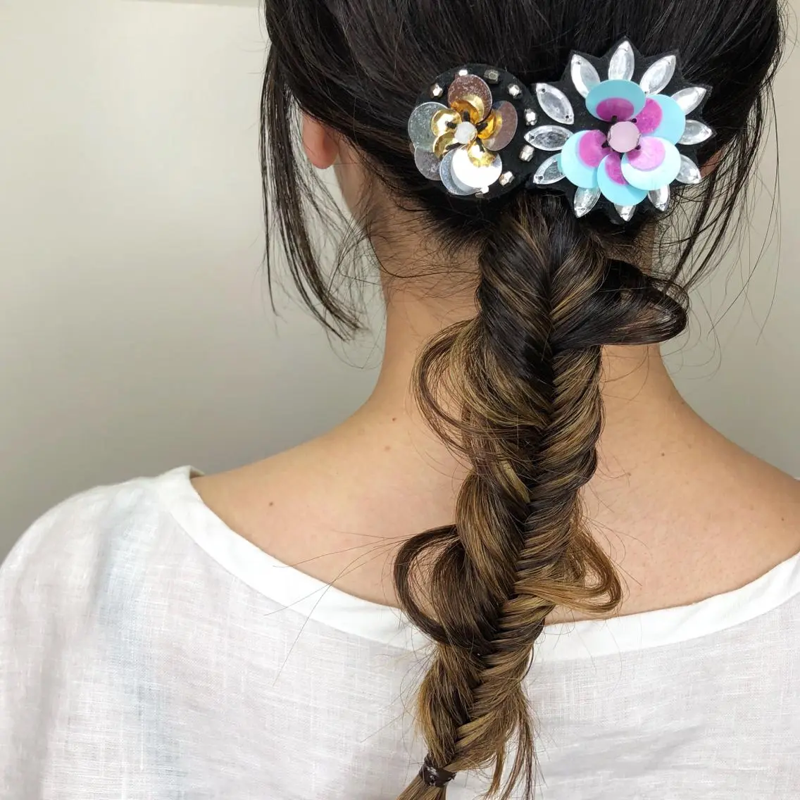 ミディアム カラー ヘアアレンジ KONOMI スタイリストのヘアスタイル
