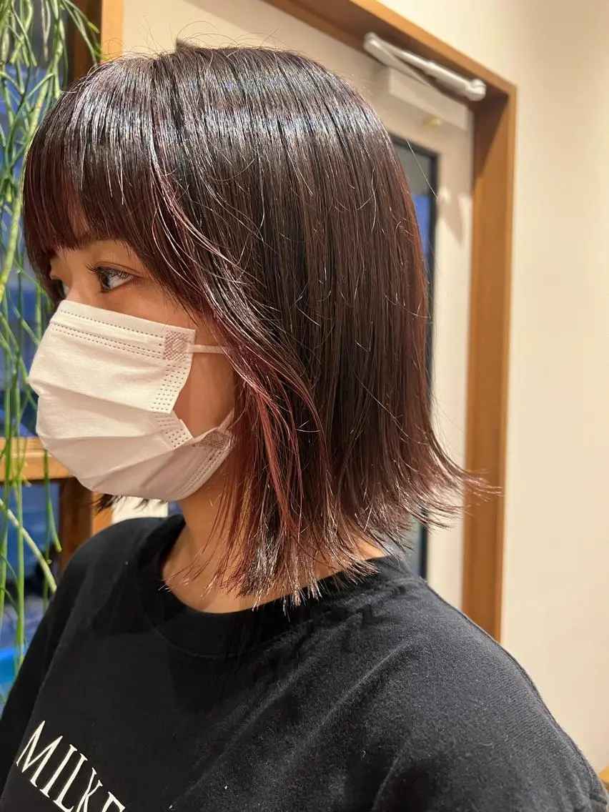 【3回目以降のお客様限定】ポイントデザインカラー➕スチーム付TRの写真