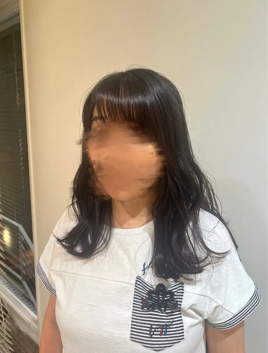 ロング 海老原 若菜のヘアスタイル