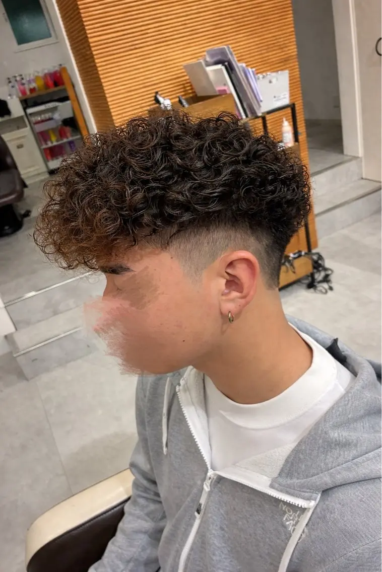 ショート パーマ メンズ メンズ特化 DAICHIのヘアスタイル