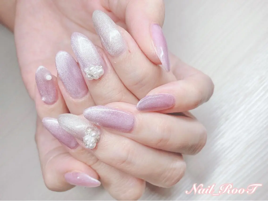 メンズ ネイル マグネットネイル ハンドネイル RooT Nailのネイルデザイン