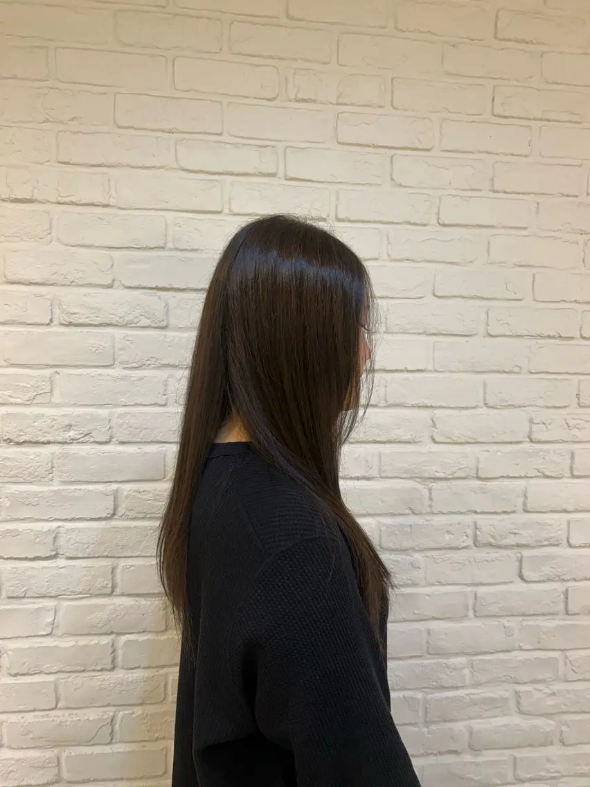 ロング 永留 春香のヘアスタイル