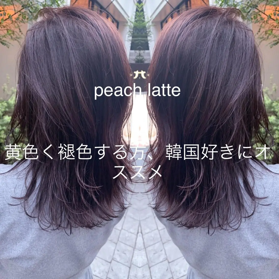 セミロング カット ヘアカラー トリートメント LOMA🇰🇷 銀座クボタのヘアスタイル