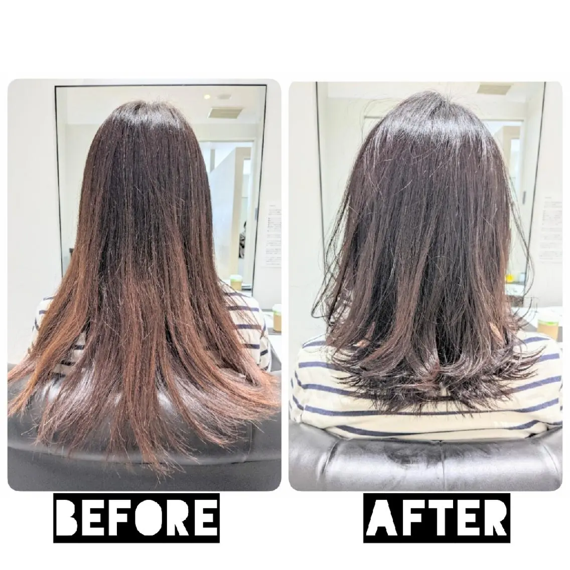 ミディアム カラー パーマ ヘアアレンジ カット トリートメント 心斎橋/難波ショート 白髪ぼかし 中尾のヘアスタイル